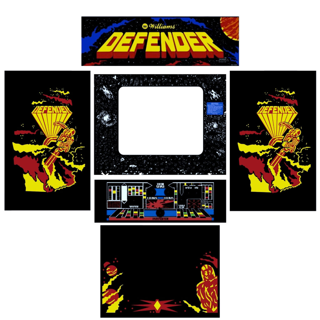 Custom Multicade Art & Arcade Graphics Shop | GameonGrafix