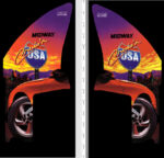 Cruis n USA side art