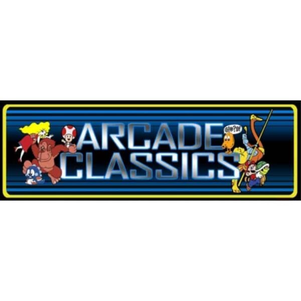 Arcade Classics BLUE Marquee