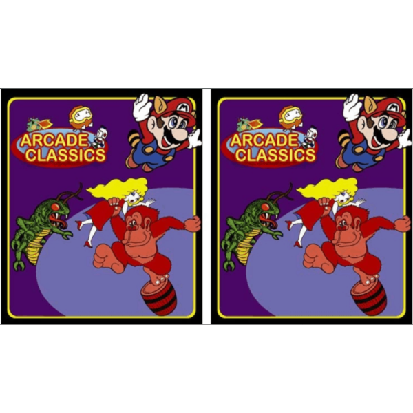 Arcade Classics PURPLE side art