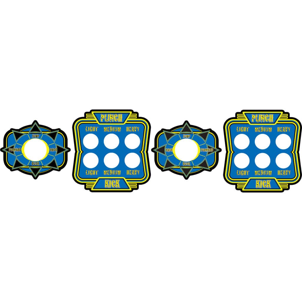 Capcom Button And Joystick Graphics - GameOnGrafix