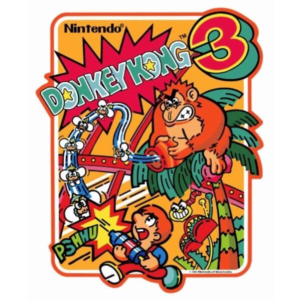 Donkey Kong 3 Sideart