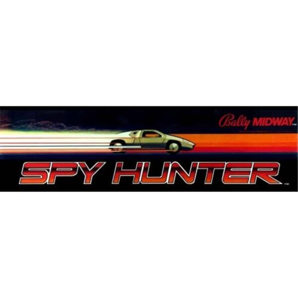 Spy hunter car cockpit marquee