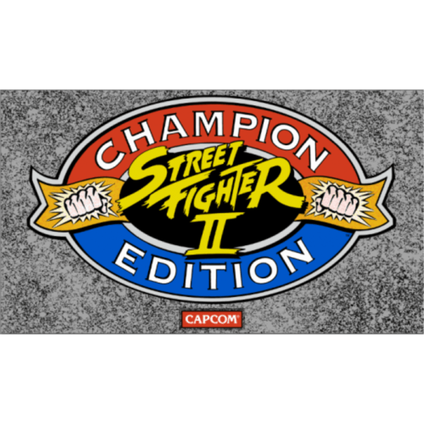 Street fighter 2 champion Edition Marquee Dynamo big blue edition