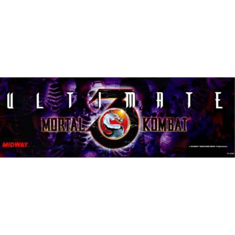 Ultimate Mortal Kombat 3 Marquee GameOnGrafix