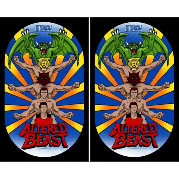 Altered Beast Sideart - GameOnGrafix