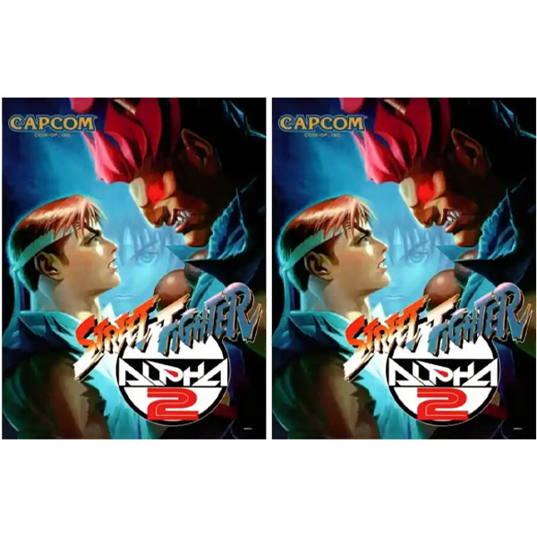 Street Fighter Alpha 2 Sideart - GameOnGrafix