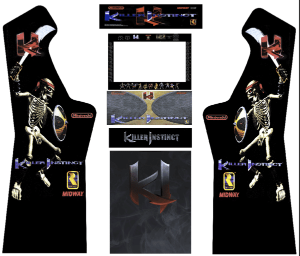 Killer Instinct 3/4 Micro Center Arcade Kit