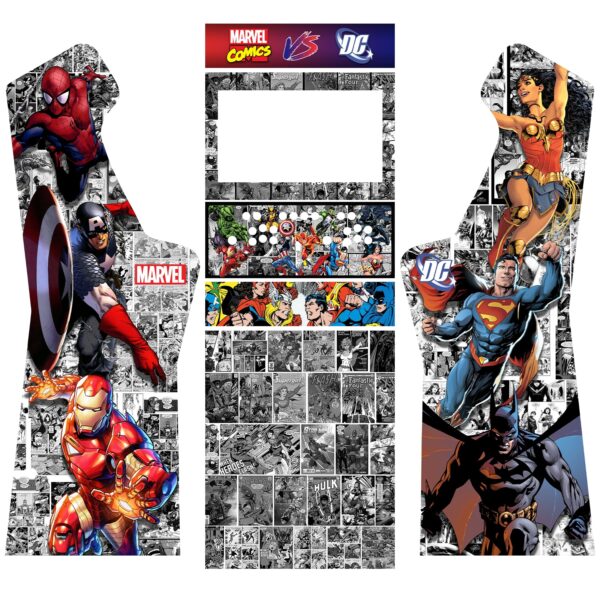 DC vs Marvel 3/4 Micro Center Arcade Kit