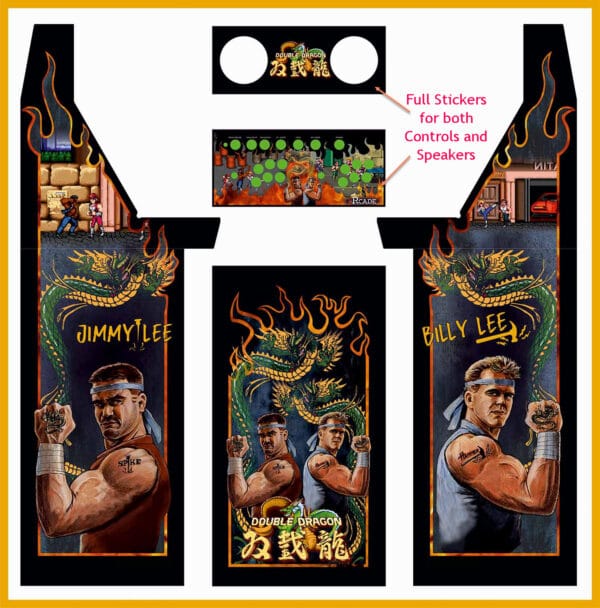 iiRcade Double Dragon Kit