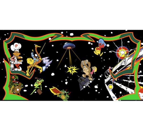 Galaga-ish Control Panel