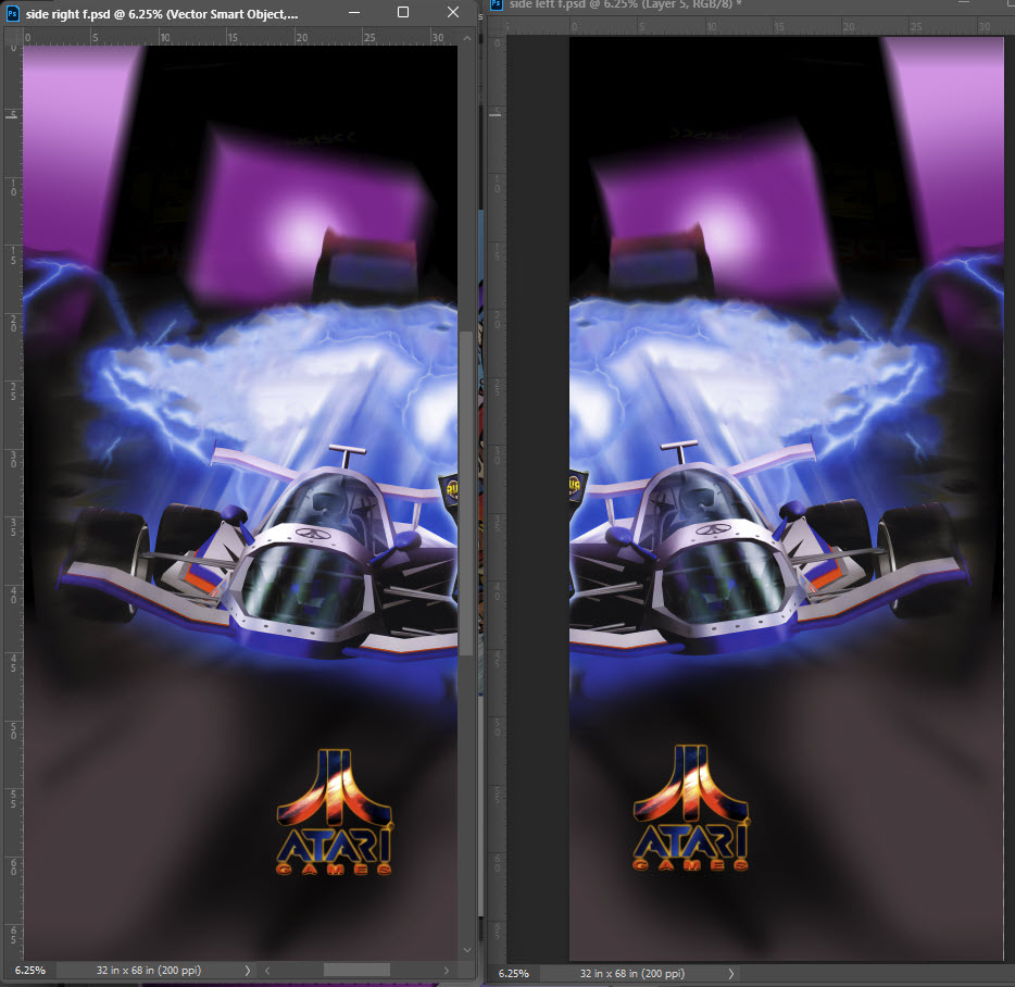 San Francisco Rush 2049 Side Art - GameOnGrafix