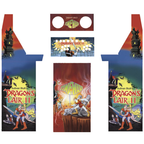 iiRcade Dragons Lair II Graphic Kit