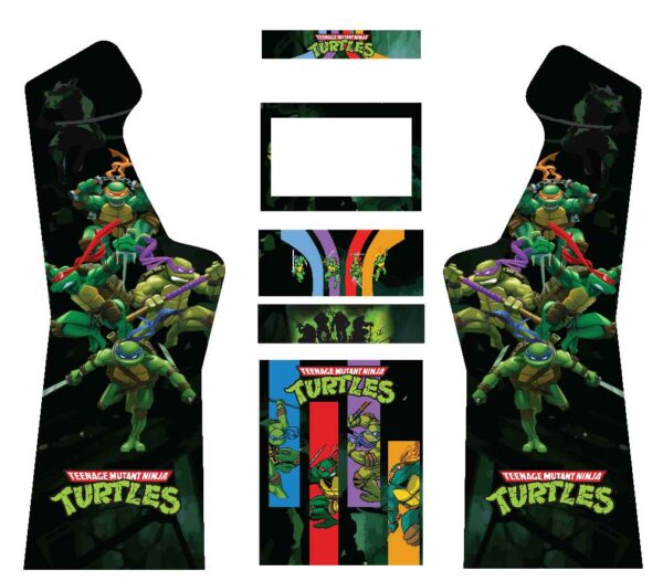 TMNT - 3/4 Micro Center Arcade Graphics
