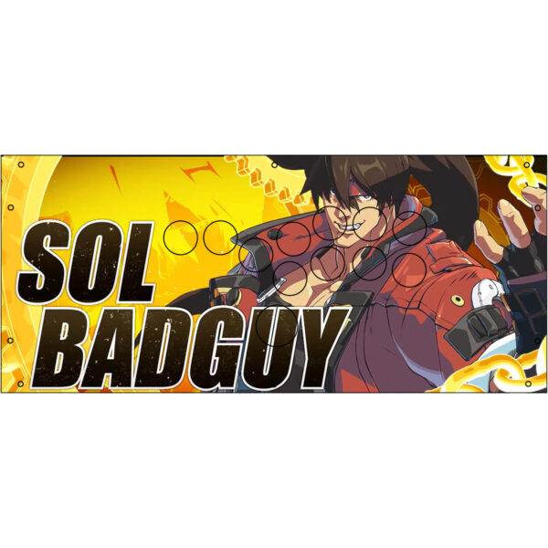 Guilty Gear Sol Badguy Hit Box Overlay