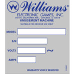 williams label