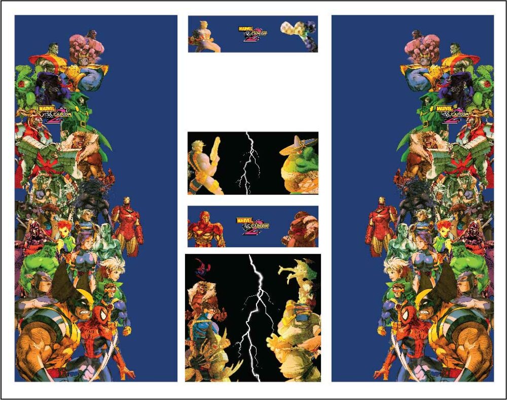 Marvel Vs 2 Microcenter 32 Kit GameOnGrafix