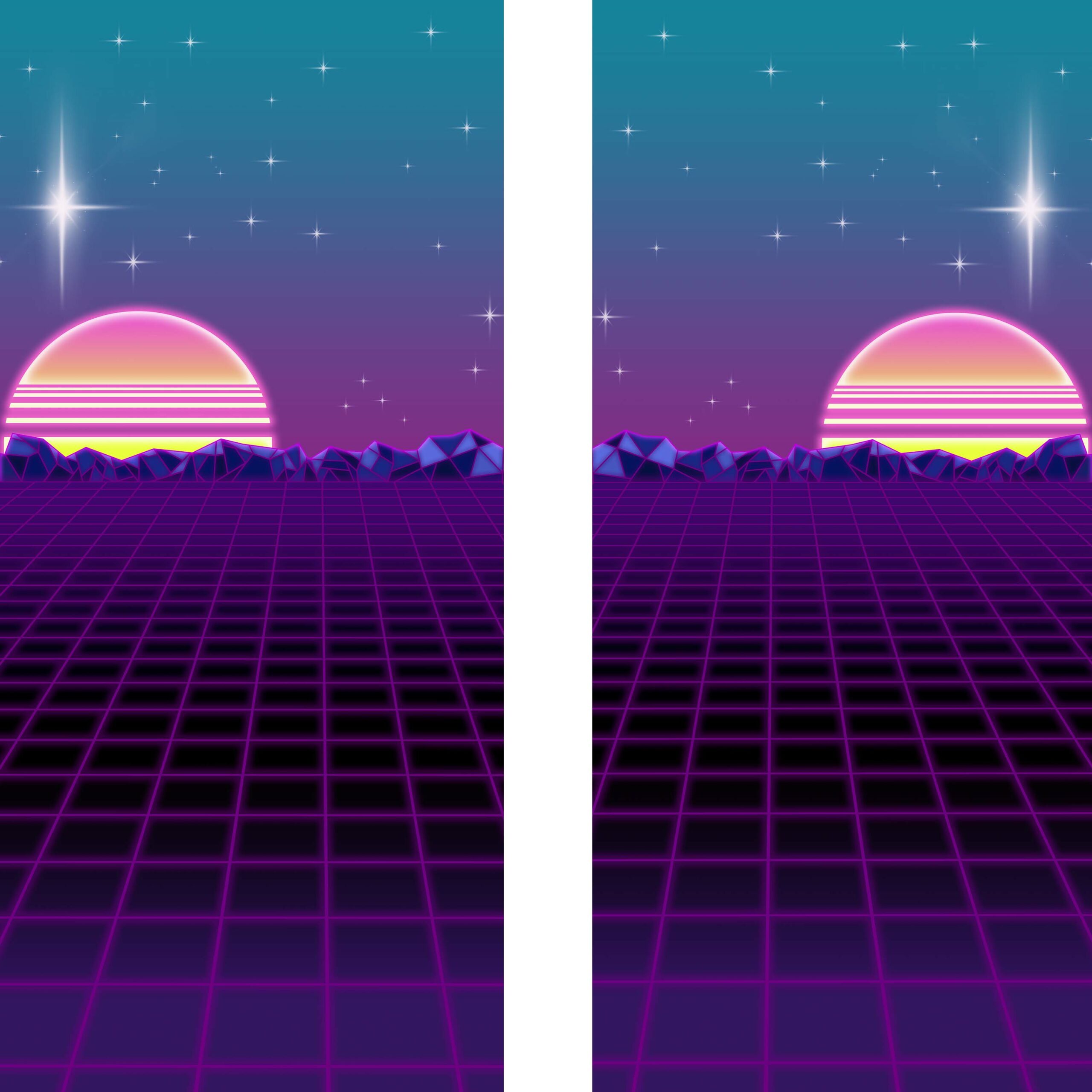 Dark Vaporwave Side Art Starts At $32.99 - GameOnGrafix