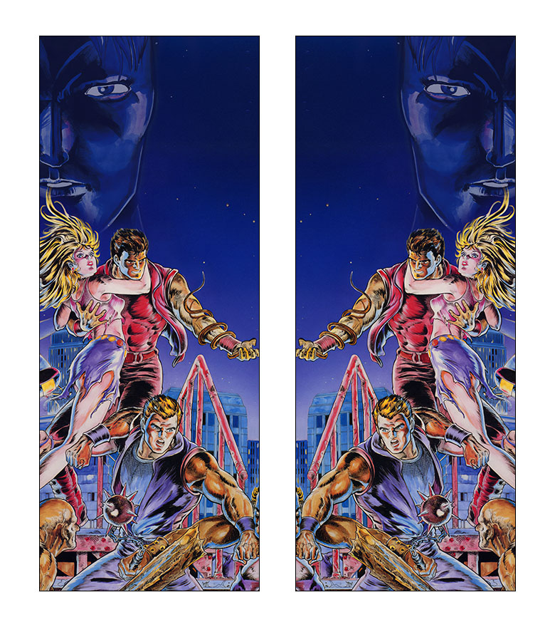 Double Dragon Side Art - GameOnGrafix