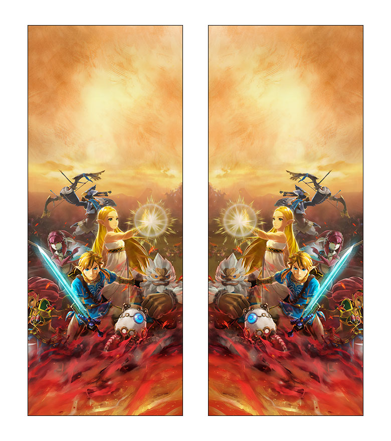 The Legend Of Zelda Side Art - GameOnGrafix