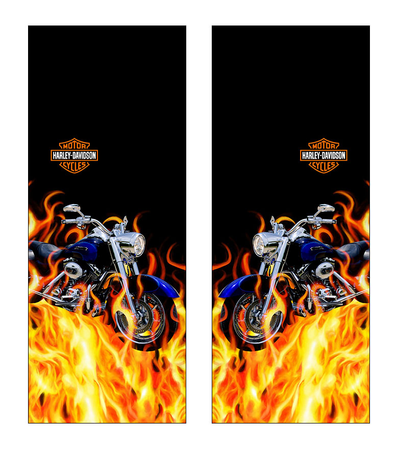 Harley-Davidson Side Art - GameOnGrafix