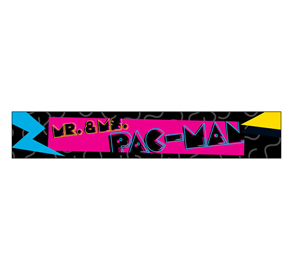 Mr. & Ms. Pac-Man Marquee - GameOnGrafix